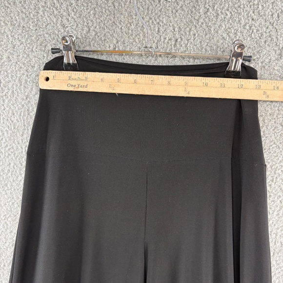 Norma Kamali Black Elephant Wide Leg‎ Pull On Pants Size Medium - Picture 5 of 14